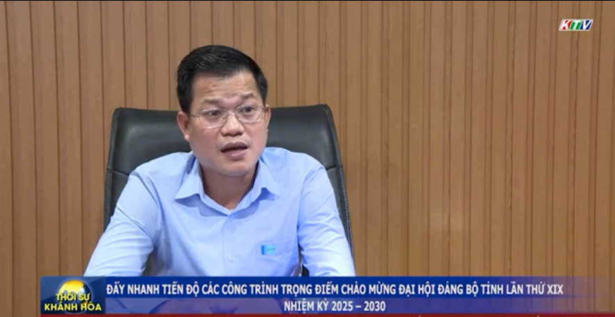 VIDEO: Đẩy nhanh tiến độ các công trình trọng điểm chào mừng Đại hội Đảng bộ tỉnh lần thứ XIX, nhiệm kỳ 2025-2030