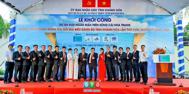 Khởi công dự án Đập ngăn mặn trên sông Cái Nha Trang