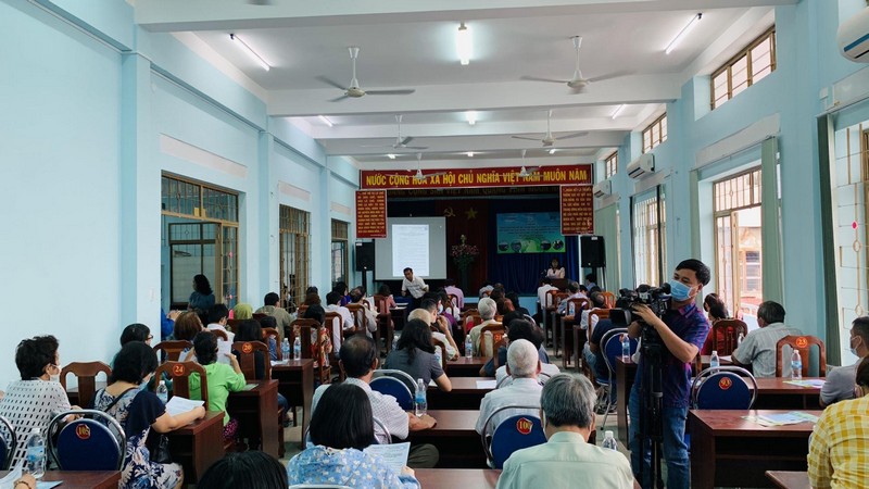 HỌP CÔNG BỐ THÔNG BÁO THU HỒI ĐẤT PHỤC VỤ DỰ ÁN MÔI TRƯỜNG BỀN VỮNG CÁC THÀNH PHỐ DUYÊN HẢI – TIỂU DỰ ÁN NHA TRANG TẠI PHƯỜNG VẠN THẮNG