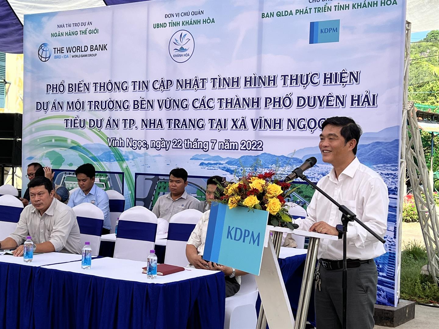  CẬP NHẬT TÌNH HÌNH DỰ ÁN MÔI TRƯỜNG BỀN VỮNG CÁC THÀNH PHỐ DUYÊN HẢI - TIỂU DỰ ÁN NHA TRANG  ĐẾN XÃ VĨNH NGỌC