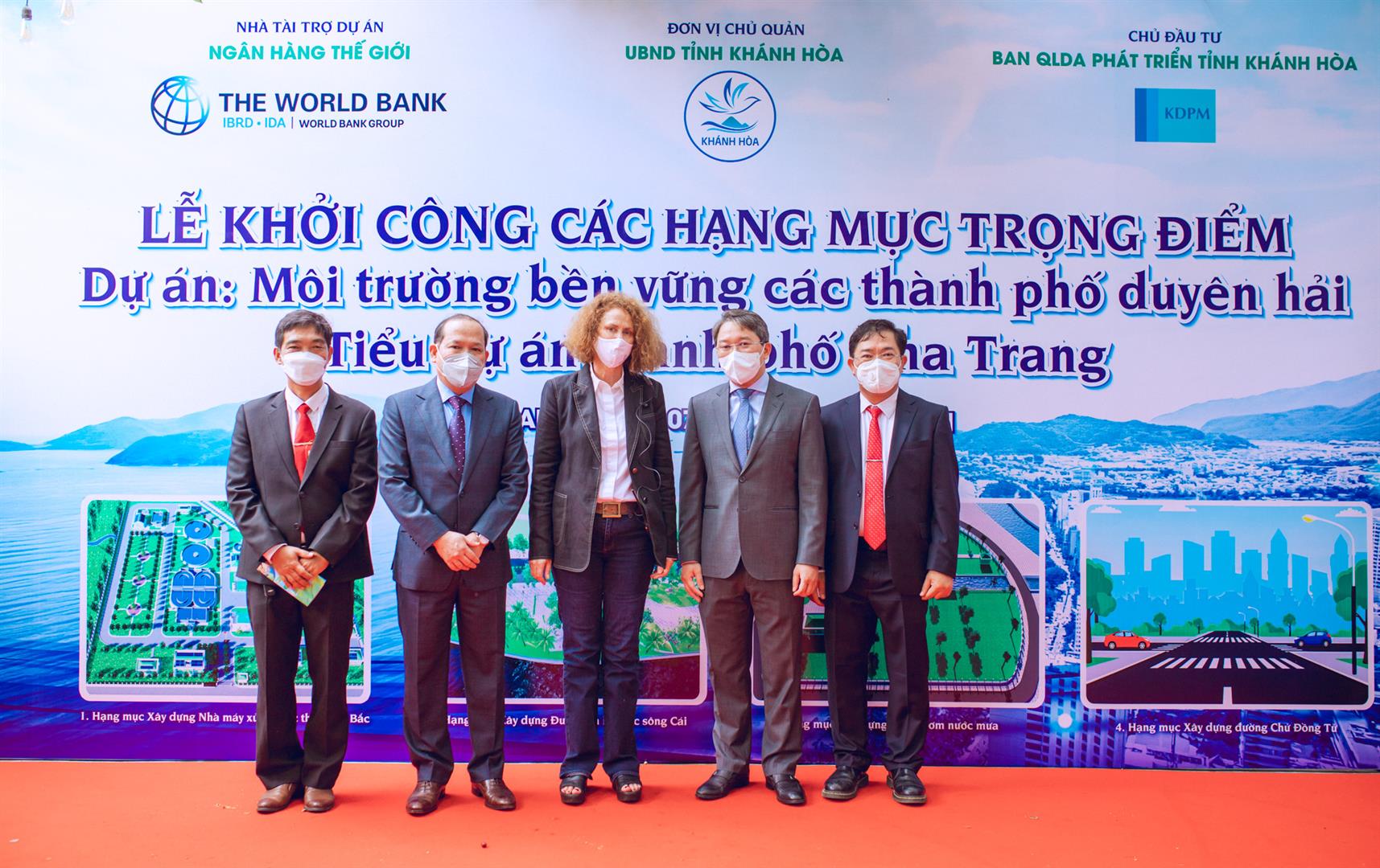 LỄ KHỞI CÔNG CÁC HẠNG MỤC TRỌNG ĐIỂM THUỘC DỰ ÁN MÔI TRƯỜNG BỀN VỮNG CÁC THÀNH PHỐ DUYÊN HẢI - TIỂU DỰ ÁN THÀNH PHỐ NHA TRANG