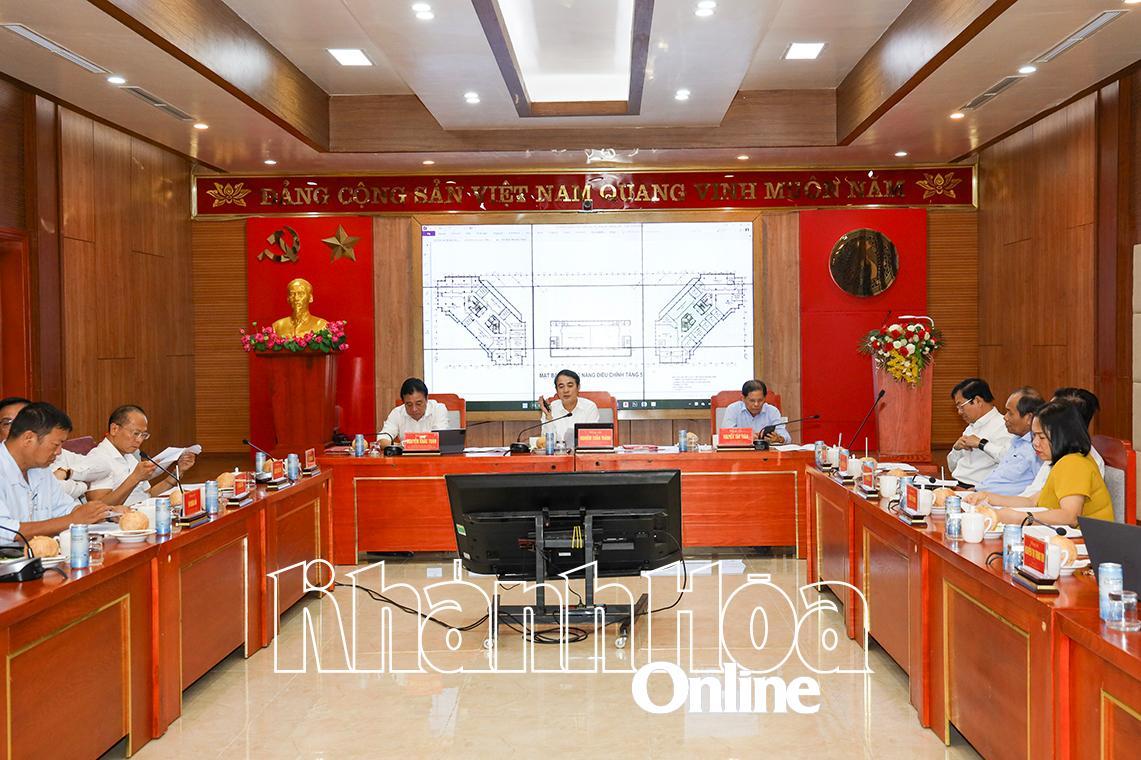 VIDEO_Thống nhất điều chỉnh phòng làm việc các khối nhà Trụ sở Tỉnh ủy, Đoàn Đại biểu Quốc hội và HĐND, UBND tỉnh