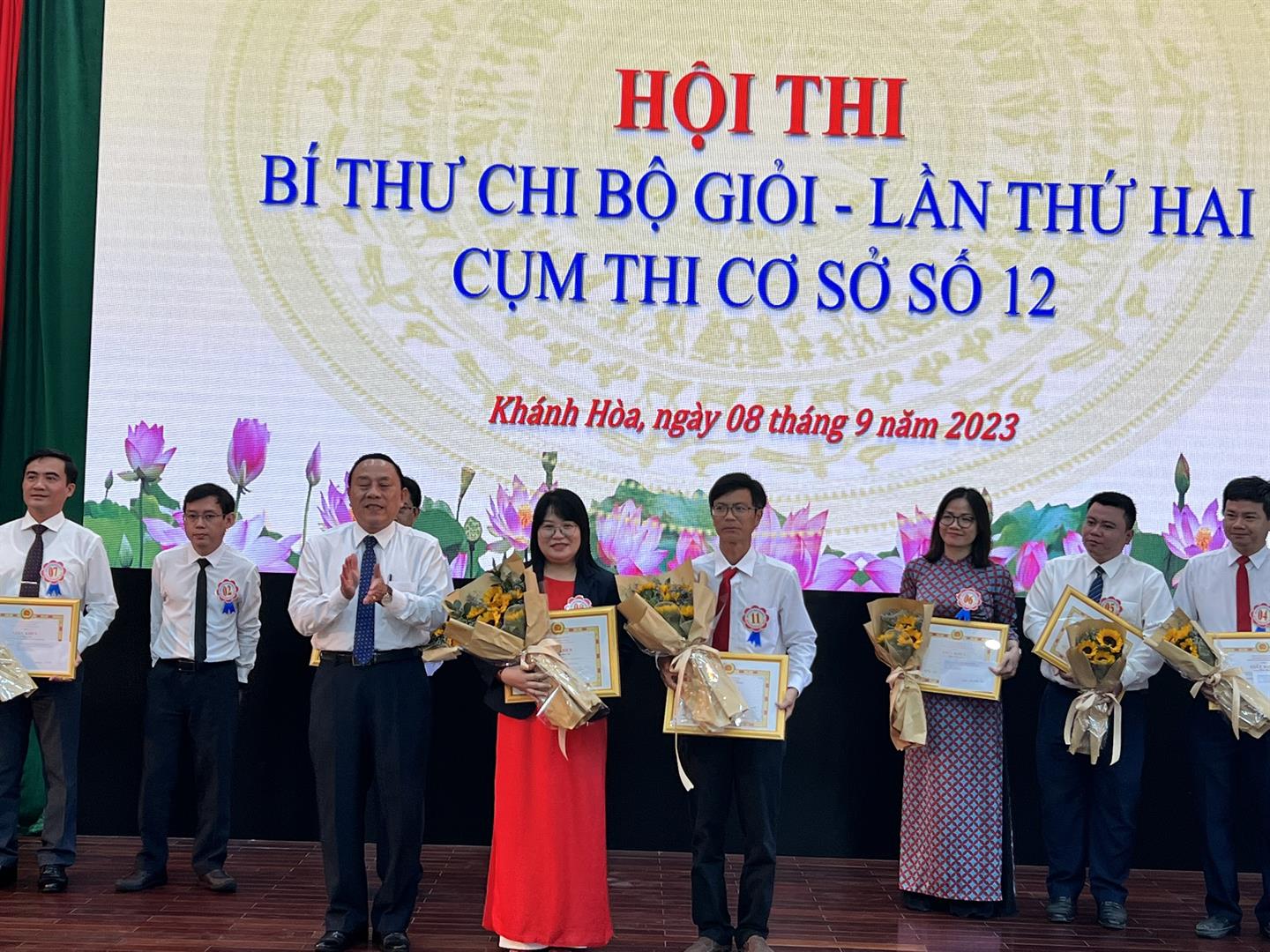 Hội thi Bí thư chi bộ giỏi lần thứ hai - Cụm thi cơ sở số 12